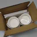 LE TAUCI Sauce Cups 2 OZ, Small Dipping Bowls, Mini Ceramic Ramekins Souffle Dishes, Sauce Dip Bowls for Charcuterie Boards, Microwave & Oven Safe, Set of 6, White