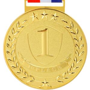 Abaokai 1st, 2nd, 3rd Award Medals - 3 Inches Olympic Style Winner Medals Gold Silver Bronze Prizes for Competitions, Party