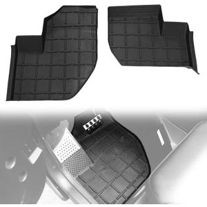 A & UTV PRO Floor Mats for 2021-2025 Yamaha Wolverine RMAX 1000 / 2 / 4, 2018-2024 X2 / X4, Front Row Floor Slush Liner, All Weather TPE Material Protection Accessories