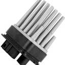 ECCPP AC Blower Motor Resistor Fit for Cadillac Catera 1997-2001/2003 2004 2005 2006 2007 Saab 9-3 2003-2007 6 Pins HVAC Blower Resistor Air Conditioning Replacement RU535, 4P1533, 1580845, 90566802