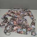 CiCiBird Womens 2025 Long Sleeve Floral Mesh Off Shoulder Going Out Tops Fashion Fall Outfits Multi Floral XL