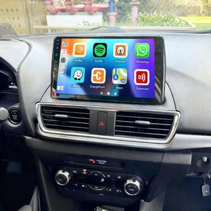 Double Din Car Stereo Radio Compatible for Mazda 3 2014-2019 with CarPlay Android Auto, 9" Touch Screen Car Radio Audio Receiver with Bluetooth,Back-up Camera& Steering Wheel Control,GPS,WiFi