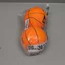 Franklin Sports NBA 5 Foam Basketball - (2) Mini Soft Foam Youth Basketballs - Indoor + Outdoor Toy Basketballs for Kids - Perfect Mini Hoop Ball - 2 Pack - Orange