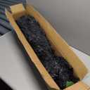 6ft Black Artificial Christmas Tree, Hinged Full Tree with Metal Stand Easy Assembly Xmas Tree For Indoor And Outdoor Decoration