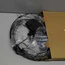 Joomer Christmas Solar Ball Lights, 13IN & 11IN Foldable Metal Sphere Lights Waterproof 8 Modes with Hook, Solar Powered Hanging Globe Light for Outdoor Christmas Decor, 2 Pack