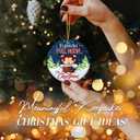 3 x Funny Adult Ornament 2025 White Elephant Gift, Its Gonna Be a Full Moon This Christmas Ceramic Ornament  Holiday Tree Decoration, Gag Gift & Stocking Stuffer for Adults