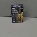 Christmas Lights 100 Count Clear White Wire UL Certified Connectable Warm White String Lights for Christmas Tree,Garland,Home,Patio, Wedding,Party,Festival Decor