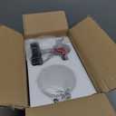 1 Light Modern Bathroom Light Fixtures Over Mirror, Black Vanity Lights for Bathroom Wall Sconces with Milky White Glass Shades, E26 Socket (Bulbs Not Included)