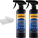 Sopami Ceramic Paint Sealant, Ceramic Coating Maximum Gloss & Shine ceramic wax, car coating spray Extremely Hydrophobic Ceramic Spray Coating for Cars, RVs, Motorcycles, Boats, and ATVs (16.91 Fl Oz (Pack of 2))