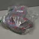 Toddler Kids Rain Boots Boys Girls Light Up Waterproof Boot with Handles (1 Big Kid, Hot Air Balloon)