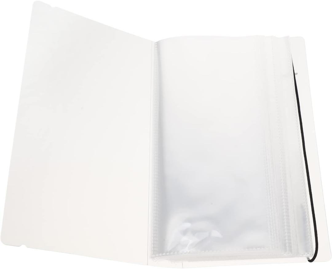 VICASKY Ticket Collection Album for Theatre Lovers and Transparent Storage Book for Movie Concert and Travel Tickets Keepsake Organizer for Photos and Stubs