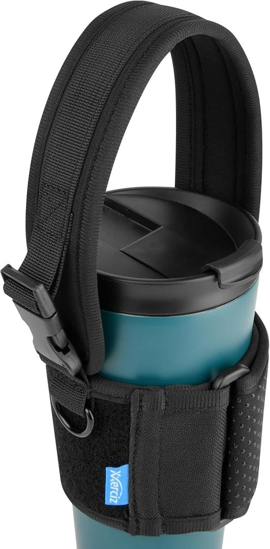 Xxerciz Tumbler Carrier Holder Water Bottle Holder with Adjustable Shoulder Strap Portable Water Bottle Sling for Walking Xxerciz Tumbler Carrier Holder Water Bottle Holder with Adjustable Shoulder Strap Portable Water Bottle Sling for Walking