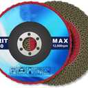 4" Diamond Flap Disc Grinding Sanding Wheels 60 Grit - Sander Tile Stone Marble Concrete Granite Ceramics Glass 1Pcs