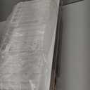 QEEIG White Bathroom Shelves Over Toilet - Wall Mounted Floating Shelves Farmhouse Shelf Toilet Paper Storage Small 16 inch Set of 2 (019-W2)