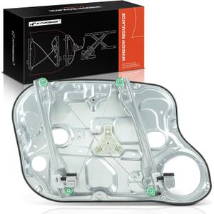 A-Premium Front Right Passenger Side Electric Power Window Regulator Without Motor Compatible with Hyundai Elantra 2007-2008, Elantra 2009 Sedan