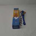 Petbobi Dog Tie-Out Cable and Stake - 20ft Heavy Duty Cable with Spring, No Tangle, 16in Ground Stake, Ideal for Yard, Camping and Beach, Suitable for Small Medium Large Dogs Up to 120 lbs, Blue