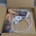 Lamp shades Set of 2, Medium Bear Fabric Lampshades for Table Lamps, Floor Lamps, High (Spider) Hand Crafted Replacement Lampshades,Lamp Shade Harp Holder Not Included