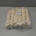 Nialnant 6 Pack Beige Boho Table Runners,10Ft Rustic Cheesecloth Table Runner for Special Banquets Party,Wedding Bridal Shower Birthday Decorations,Indoor & Outdoor