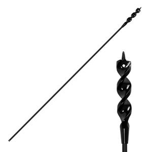 54 Inch Flexible Installer Drill Bit for Wire Pulling, 1/2" Auger with Screw Point & Fish Eye, 3/16" Anti-Slip Hex Shank, Includes Storage Tube for Walls Ceilings Conduits Electrical Installation