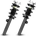 Front Complete Strut Assembly Shock Absorber Compatible For BMW 328i 335i 2007-2013 (Exc. xDrive; Exc. Sedan), for 128i 135i 2008-2013, for 325i 330i 2006, Replace 11373 11374 (Set of 2) (Front Left and Right)