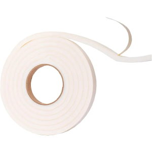 Duck Brand Self Adhesive Foam Weatherstrip Seal for Extra Large Gaps, 3/4-In x 1/2-In x 10-Ft, 1 Roll, 284426 Duck Brand Self Adhesive Foam Weatherstrip Seal for Extra Large Gaps, 3/4-In x 1/2-In x 10-Ft, 1 Roll, 284426