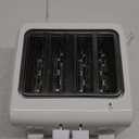 Cuisinart CPT-142P1 4-Slice Compact Plastic Toaster, White