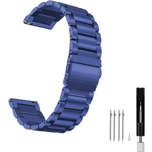 Moran Stainless Steel Watch Band Quick Release Replacement Metal Strap 18mm 20mm 22mm Men Women