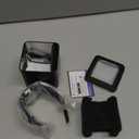 Women's Sports Watch Digital Watches for Ladies Tactical Watch Outdoor Military 5ATM Waterproof Watch Stopwatch Alarm LED Backlight Shockproof Analog Wrist Watches for Women (black white)