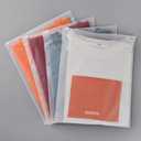 Packaging Bags for Clothing Clear Apparel Bags for Shipping Plastic Frosted Bags for Clothes,100 Pcs,3 Mil,10''x12'',with Vent Holes