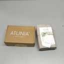 ATLINIA 100% Linen Pillowcases Set of 2, King Size 20" x 36" Pillow Case, Linen Pillow Sham (Natural)