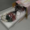 Strawberry Candle Warmer Lamp, Cute Candle Lamp with Timer & Dimmable, Birthday Christmas Gifts for Women Mom, House Warming Gift New Home, Lotus Wax Melt Warmer for Yankee Village Candles