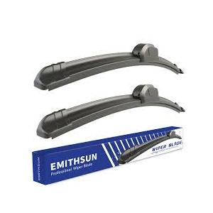 EMITHSUN OEM QUALITY 26" + 21" Premium AllSeasons Stable And Quiet Windshield Wiper Blades(Set of 2)