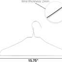 Mr. Pen- Wire Hangers, 10 Pack, Metal Hangers, Wire Hangers for Clothes, Wire Coat Hangers, Metal Clothes Hanger, Silver Hangers, Shirt Hangers, Slim Hangers, Thin Hangers, Standard Hangers