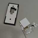 Adhesive Mount No Drill Compatible with Video Doorbell,Holder Bracket for Apartment Door for Battery Doorbell (2024),Battery Doorbell Plus/Pro,Video Doorbell 4/3/3Plus/ 2020 Release (Black)