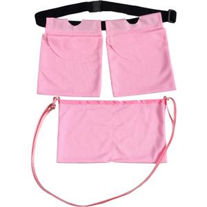 Quick Dry Mastectomy Drain Holder Pouch with Shower Bag, Tummy Tuck Post Surgery Drainage Supplies for JP Drains Management, Breast Reconstruction/Explant Surgical Bulb Storage,Pink