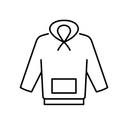 Seattle Seahawks Stencil Block - NFL Adult Long Sleeve Hoodie Fan, 2XL