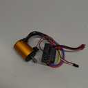 GoolRC Upgrade Waterproof 3650 3500KV Brushless Motor with 60A ESC Combo Set for 1/10 RC Car Truck