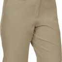 Lesmart Womens Golf Shorts Lightweight Stretch Relaxed Fit Knee Length Ladies Bermuda Shorts, Size 12