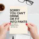 3 x Funny Baby Shower Card for New Mum Dad Friend Him Her, Cute New Baby Arrival Expecting Cards for Women Men, Sarcastic Greeting Card for Mother To Be, Humorous Pregnancy Gifts (076)