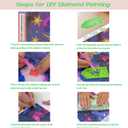 Cat and Dog 5D Diamond Painting Kit for AdultsPixel Style Puppy and Kitten Full Drill DIY Round Gem Art Diamond Art Kits Painting Crafts Ideal for Beginners and Home Wall Decor 12X16inch
