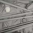 AirClub Bassinet Bedside Sleeper, Co-Sleeper Crib for Newborn, Bedside Crib Sleeper with 4 Auto-Lock & Adjustable Height, Breathable Mesh&Mattress