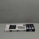 EcoNour Car Window Shades for Baby (2 Pack) - Upgraded | Shades for Side Window | Comes with Enhanced Suction Cups & Large Clips for Durability | Baby Car Accessories (15" x 17") (Roller, Black)