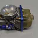 Universal Motorcycle Racing Carburetor PWK 24MM,Fit for 2T 4T Engine Scooter Motorcycle ATV Quad Pit Bike 70cc-100cc PWK Carburetor (Blue,24MM)