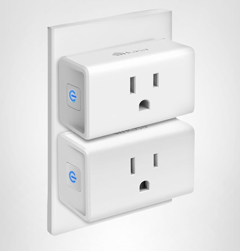 Kasa Smart Plug Ultra Mini 15A, Smart Home Wi-Fi Outlet Works with Alexa, Google Home, No Hub Required, UL Certified, 2.4G WiFi Only, 1-Pack(EP10), White