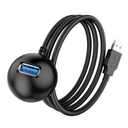 10FT USB 3.0 Extension Cable with Pedestal, 5Gbps USB 3.0 Type-A Male to Female Extension Stand for Desktop, Flash Drive, Card Reader, Keyboard, Mouse, Webcam, Etc