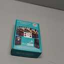 R36MAX 4000mAh Portable Rechargeable Handheld Retro Game Console,Comfort Non-Slip Handheld Standing Retro Game Console with 64G TF Car,4.0-inch Screen,for Office,Blue