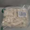 JAPCHET 50 Pack 3-1/2 Inch Wood Peg Dolls, Unfinished Wooden Jumbo Peg People Wood Doll Bodies Figures for Painting, DIY Art Craft Projects, Home Decor