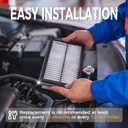 Engine Air Filter&Cabin Air Filter Combo Fits Honda HRV 1.8L 2016-2022 CF11182&CA12052