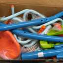 TP Toys Spiro Spin Teeter Totter - Bounces and Spins 360 Degrees, Blue/Green
