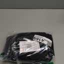 Tomkas Small Dog Sling Carrier - Adjustable Strap & Zip Pocket - Suitable for Puppies (Black)